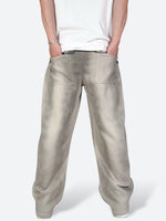 ASH DRIP SHADOW WIDE PANTS：アッシュ ドリップ シャドウ ワイド パンツ