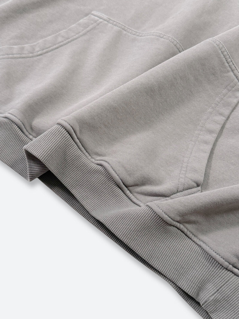 USED ​​SOLID COLOR WASHED HOODIE: Used solid color washed hoodie