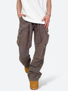 ASH GRIME DRAPE BAGGY CARGO PANTS：アッシュ グライム ドレープ バギー カーゴ パンツ