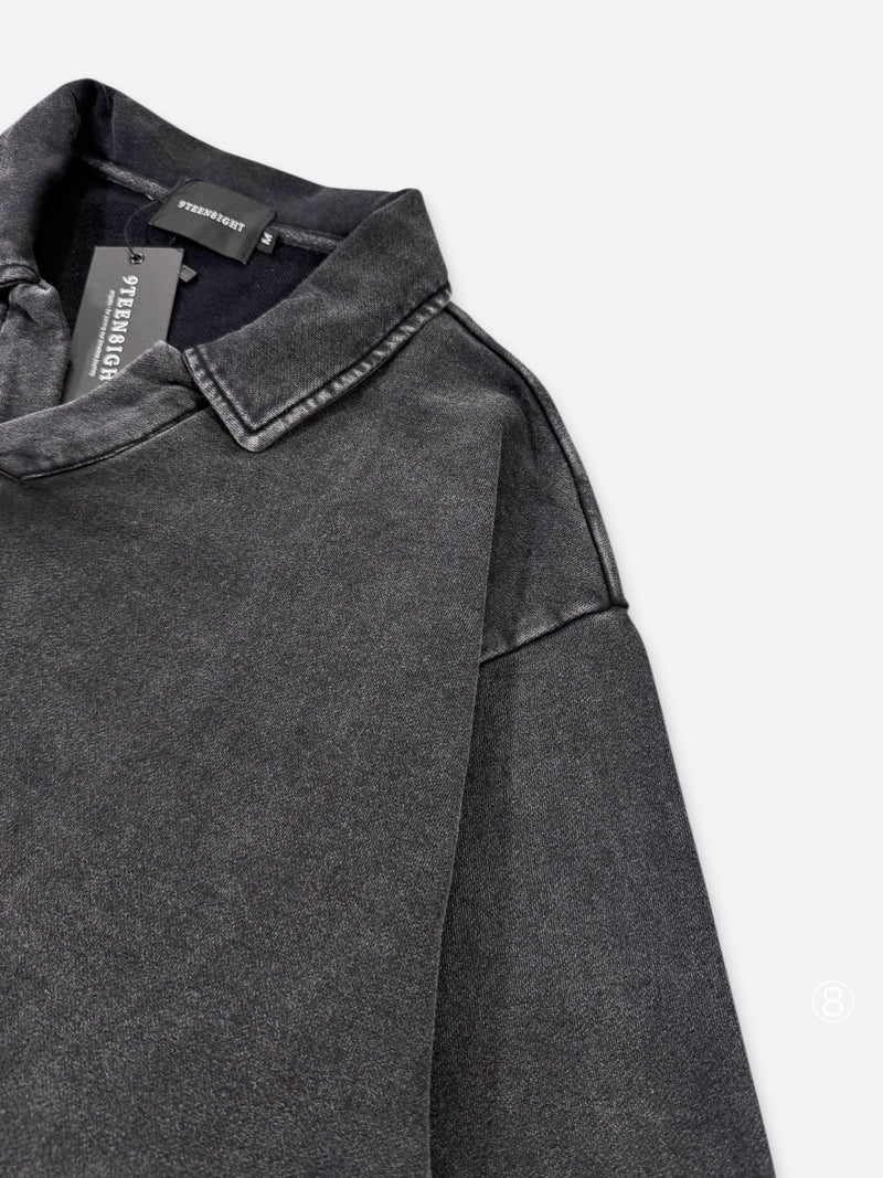 USED ​​SOLID COLOR WASHED HOODIE: Used solid color washed hoodie