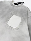 USED ​​SOLID COLOR WASHED HOODIE: Used solid color washed hoodie