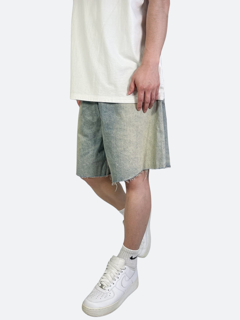 URBAN DAMAGE CARGO SHORTS: Urban Damage Cargo Shorts