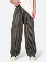 SHADOW STRIPE LOUNGE PANTS：シャドウストライプラウンジパンツ