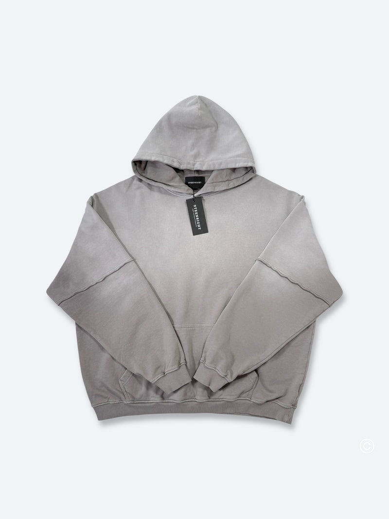 USED ​​SOLID COLOR WASHED HOODIE: Used solid color washed hoodie