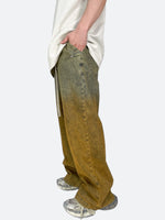 RUSTED WAVE WIDE PANTS：ラステッドウェーブワイドパンツ