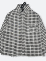 DISTORTED GRID SHIRT：ディストーテッドグリッドシャツ