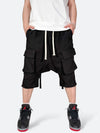 GRAVESWORN DUAL DRAPE SHORTS：グレイヴスウォーン デュアル ドレープ ショーツ