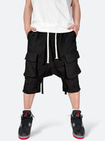 GRAVESWORN DUAL DRAPE SHORTS：グレイヴスウォーン デュアル ドレープ ショーツ