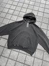 USED ​​SOLID COLOR WASHED HOODIE: Used solid color washed hoodie