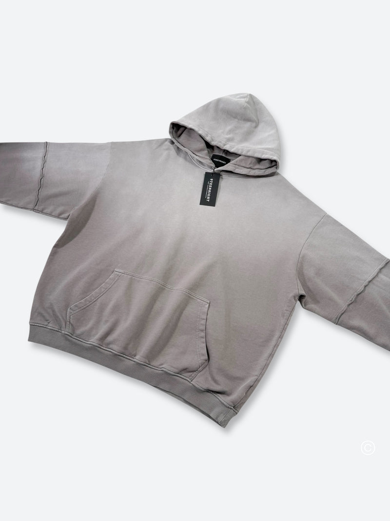 USED ​​SOLID COLOR WASHED HOODIE: Used solid color washed hoodie