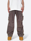 ASH GRIME DRAPE BAGGY CARGO PANTS：アッシュ グライム ドレープ バギー カーゴ パンツ