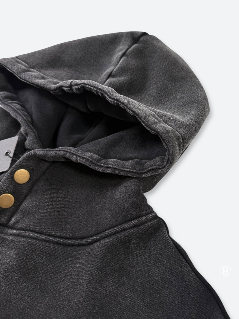 DARK URBAN SNAP HOODIE：ダーク アーバン スナップ フーディー