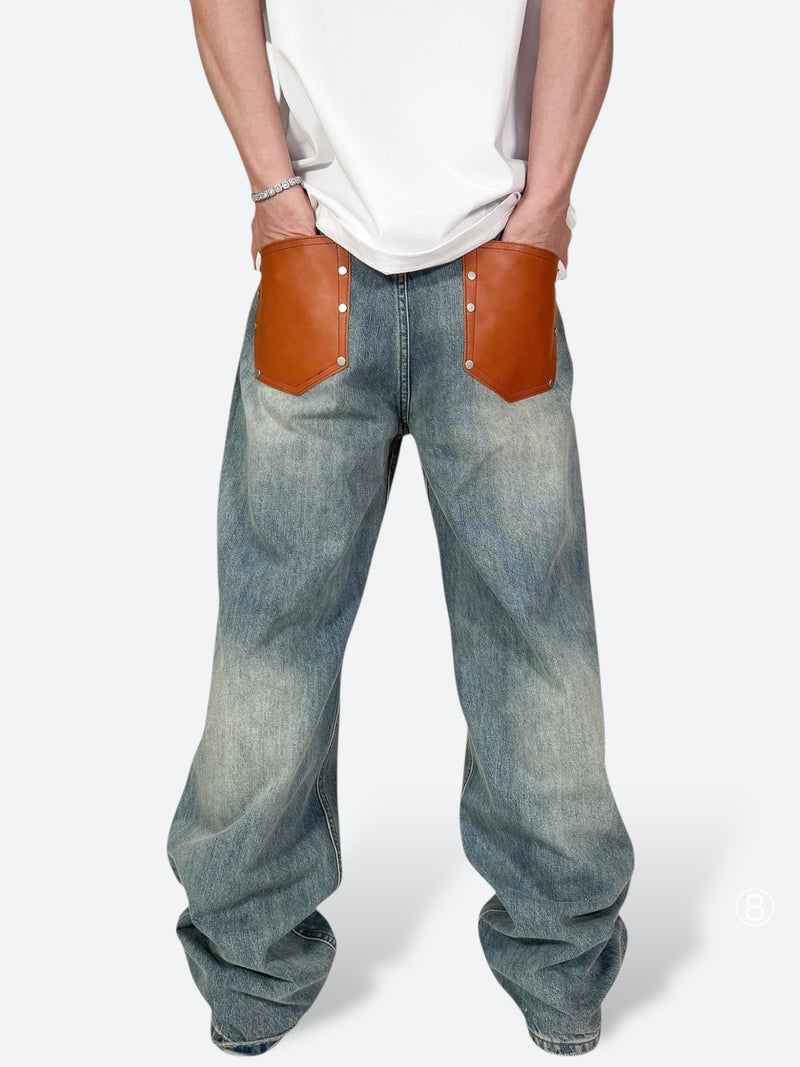 DAMAGED PATCH WHITE SKINNY DENIM: Damaged patch white skinny denim