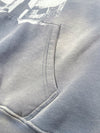 USED ​​SOLID COLOR WASHED HOODIE: Used solid color washed hoodie