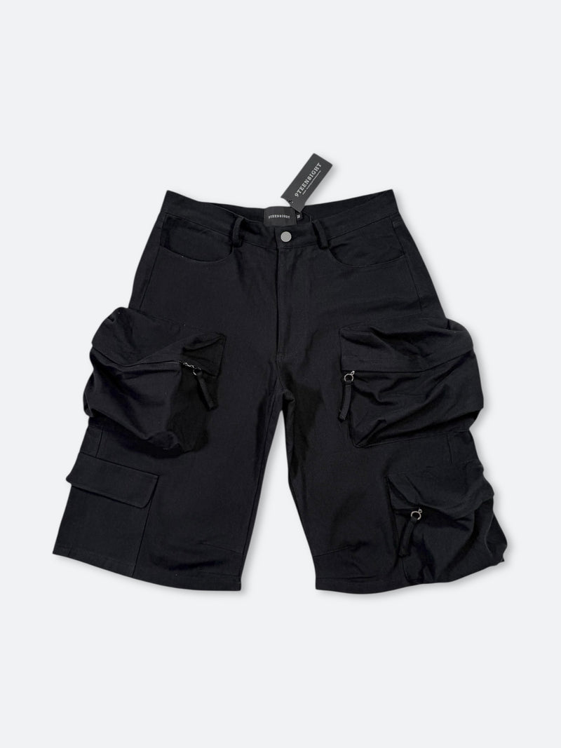 CROSS PATCH VINTAGE SHORT DENIM: Cross patch vintage short denim