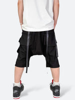 GRAVESWORN DUAL DRAPE SHORTS：グレイヴスウォーン デュアル ドレープ ショーツ