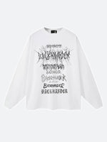 GRAFFITI REVERB LONG SLEEVE TEE：グラフィティリバーブロングスリーブTシャツ