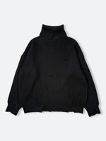 URBAN DISRUPTED EDGE SWEATER：アーバンディスラプテッドエッジセーター