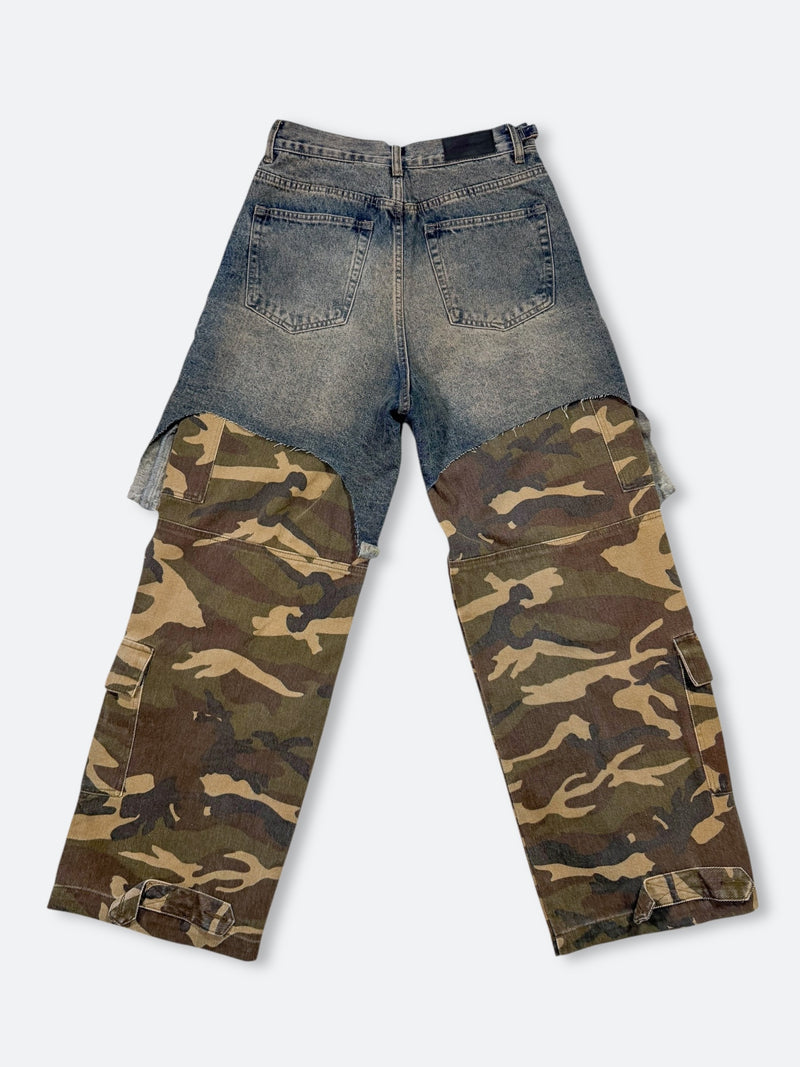 EXILED FRAGMENT DUAL CAMO PANTS：エクサイルドフラグメントデュアルカモパンツ