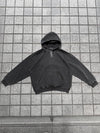 USED ​​SOLID COLOR WASHED HOODIE: Used solid color washed hoodie