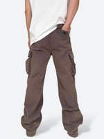 ASH GRIME DRAPE BAGGY CARGO PANTS：アッシュ グライム ドレープ バギー カーゴ パンツ