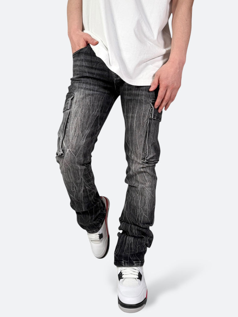 DAMAGED PATCH WHITE SKINNY DENIM: Damaged patch white skinny denim