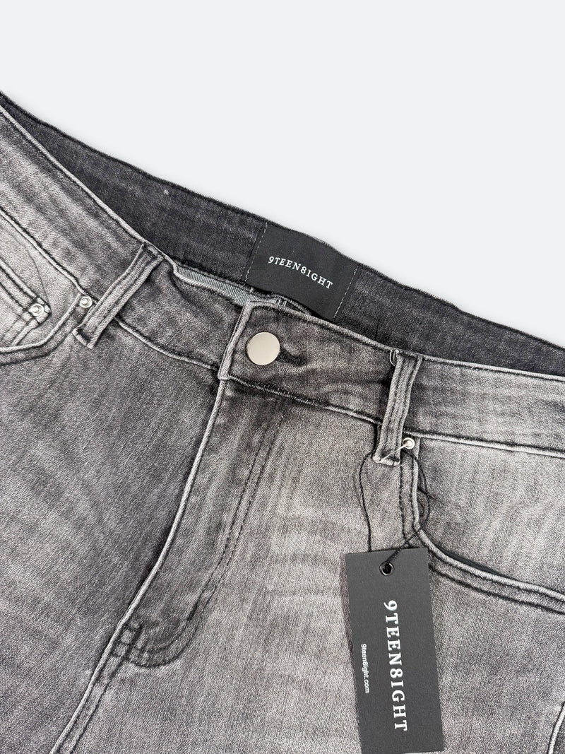 VANDALIZED CAGED DAMAGE DENIM：ヴァンダライズド ケイジド ダメージ デニム