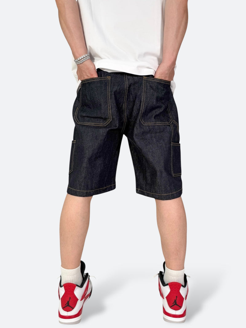 AZTEC VANGUARD X DENIM SHORTS：アズテック ヴァンガード エックス デニムショーツ
