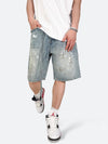 RATTLE PAINT SHORT DENIM：ラトルペイントショートデニム