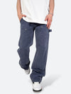 DAMAGED PATCH WHITE SKINNY DENIM: Damaged patch white skinny denim