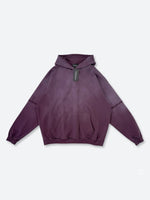 USED ​​SOLID COLOR WASHED HOODIE: Used solid color washed hoodie