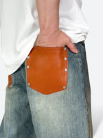 DAMAGED PATCH WHITE SKINNY DENIM: Damaged patch white skinny denim