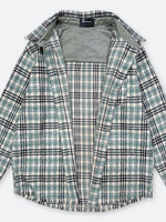 URBAN FRAY FLANNEL SHIRT：アーバンフレイフランネルシャツ