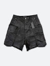 CROSS PATCH VINTAGE SHORT DENIM: Cross patch vintage short denim