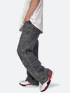 SHELLGLAM STUD WIDE DENIM：シェルグラム スタッド ワイドデニム