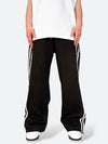 RAW SIDE BACKSTITCH FLEX PANTS：ロウ サイド バックステッチ フレックス パンツ