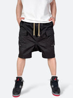 SHADOW LURK PHANTOM DRAPE SHORTS：シャドウ ラーク ファントム ドレープ ショーツ