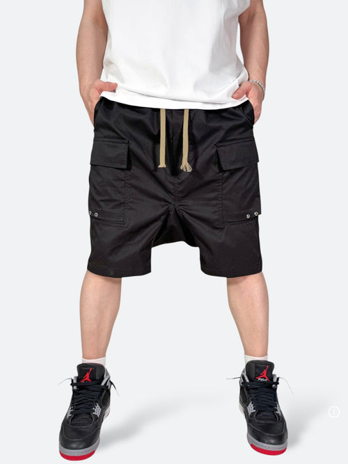 SHADOW LURK PHANTOM DRAPE SHORTS：シャドウ ラーク ファントム ドレープ ショーツ