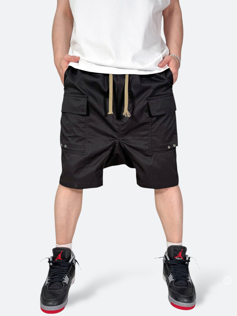 SHADOW LURK PHANTOM DRAPE SHORTS：シャドウ ラーク ファントム ドレープ ショーツ