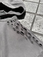 SHATTER SCRUFF DARK HOLLOW HOODIE：シャッター スクラフ ダーク ホロウ フーディー