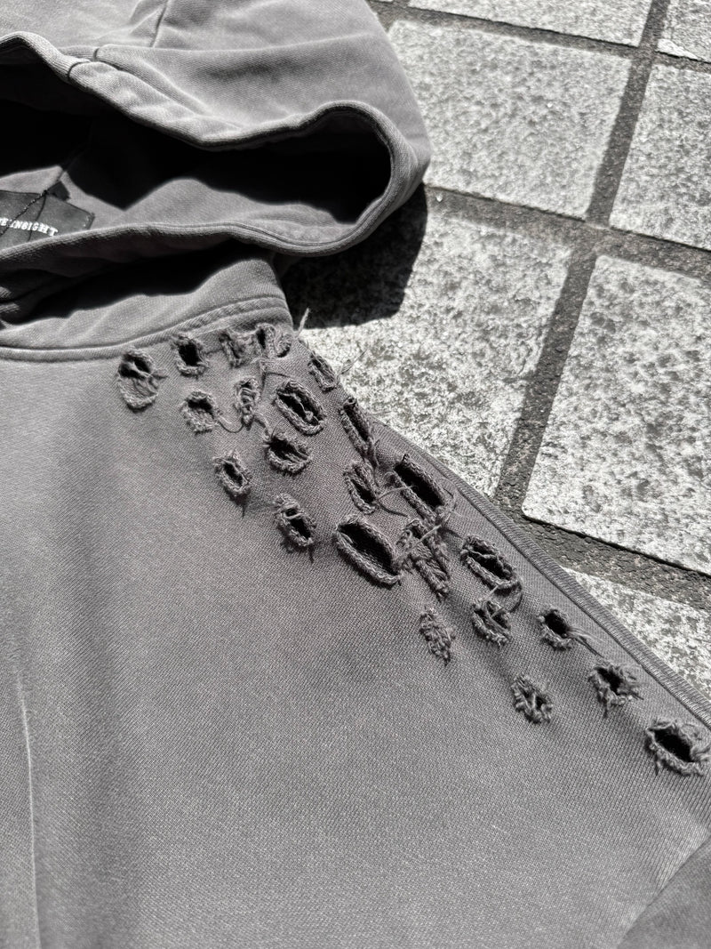SHATTER SCRUFF DARK HOLLOW HOODIE：シャッター スクラフ ダーク ホロウ フーディー