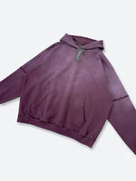 USED ​​SOLID COLOR WASHED HOODIE: Used solid color washed hoodie