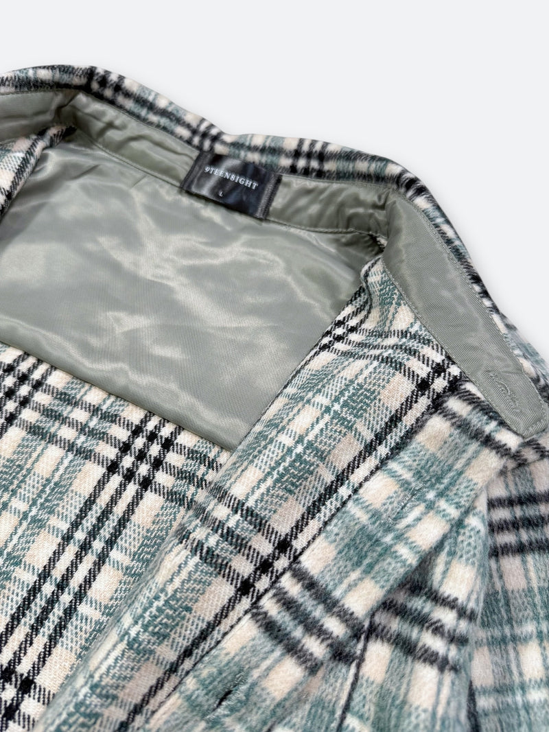 URBAN FRAY FLANNEL SHIRT：アーバンフレイフランネルシャツ