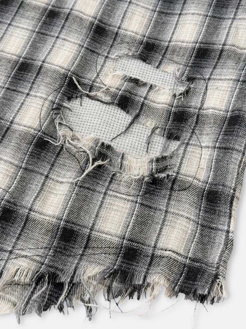 DISSENT RIOT FLANNEL SHIRT：ディセントライオットフランネルシャツ