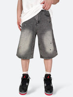 ASTROBURST RELIC DENIM SHORTS：アストロバースト レリック デニムショーツ