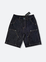 AZTEC VANGUARD X DENIM SHORTS：アズテック ヴァンガード エックス デニムショーツ