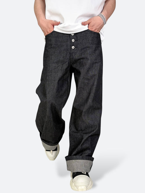 INDUSTRIAL AGE CUT WIDE DENIM：インダストリアル エイジ カット ワイド デニム