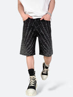 ASTRO BURST RADIANT DENIM SHORTS：アストロ バースト レイディアント デニム ショーツ