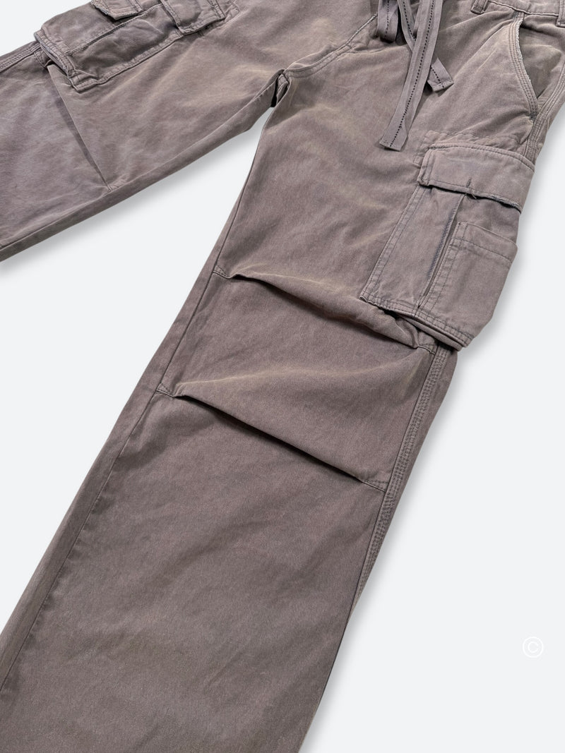ASH GRIME DRAPE BAGGY CARGO PANTS：アッシュ グライム ドレープ バギー カーゴ パンツ