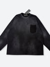 USED ​​SOLID COLOR WASHED HOODIE: Used solid color washed hoodie